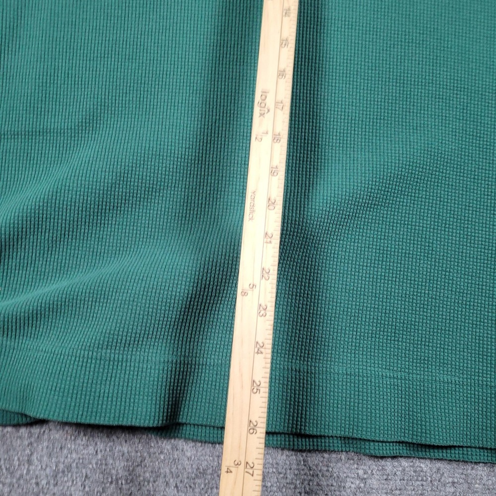 Vintage Disney Store Rugby Polo Shirt Mens 2XL Green Tigger Waffle Knit - Picture 5 of 11